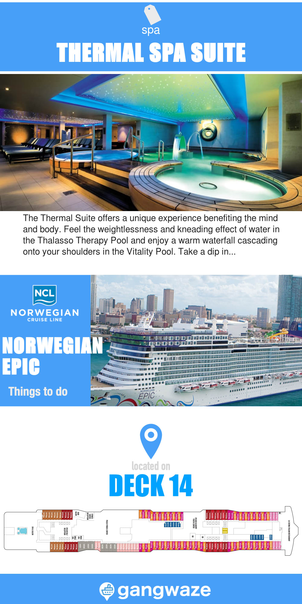 Norwegian Epic Thermal Spa Suite